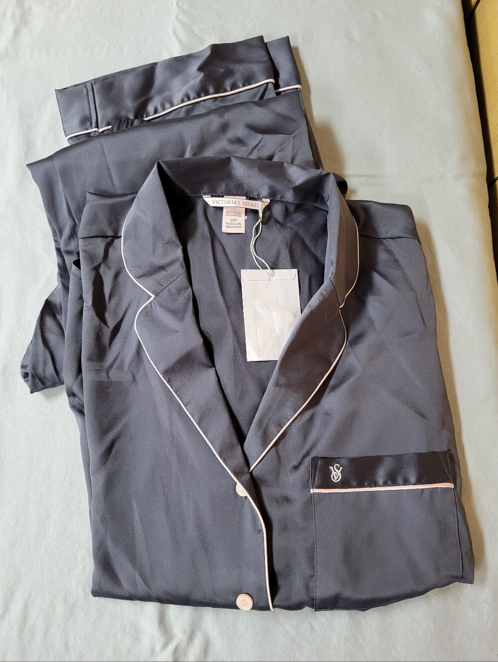 Victoria's Secret Satin Long Pajama Set